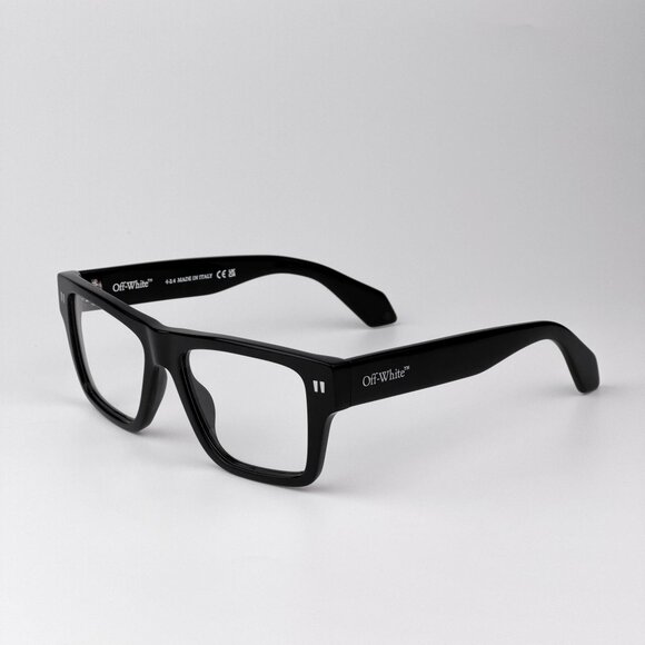 Off-White STYLE 75 OERJ075 Eyeglasses Black Square Frame New and Authentic - Picture 4 of 11
